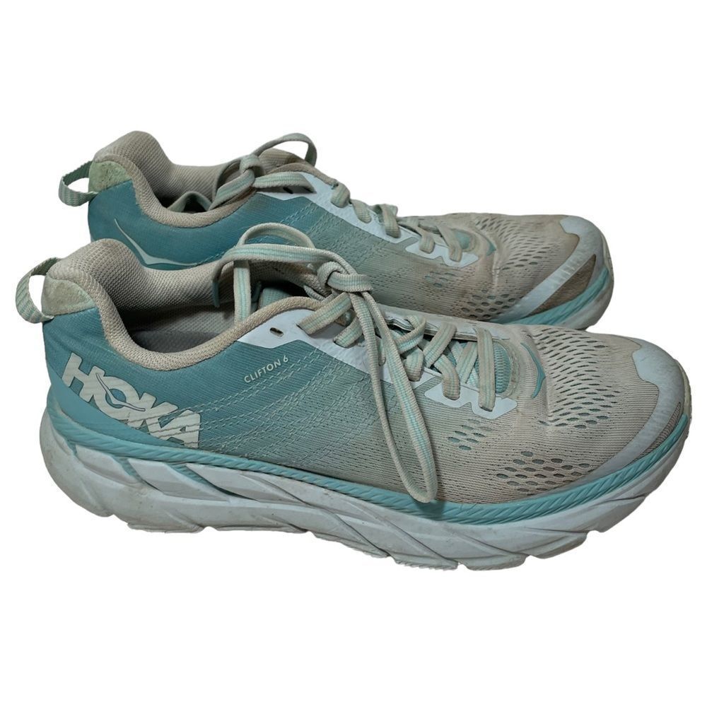 Hoka Baby Blue Athletic Training Shoes